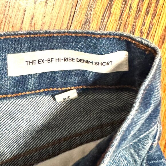 Aritzia Denim Forum The Ex-boyfriend Hi-rise Denim Short - Picture 4 of 6